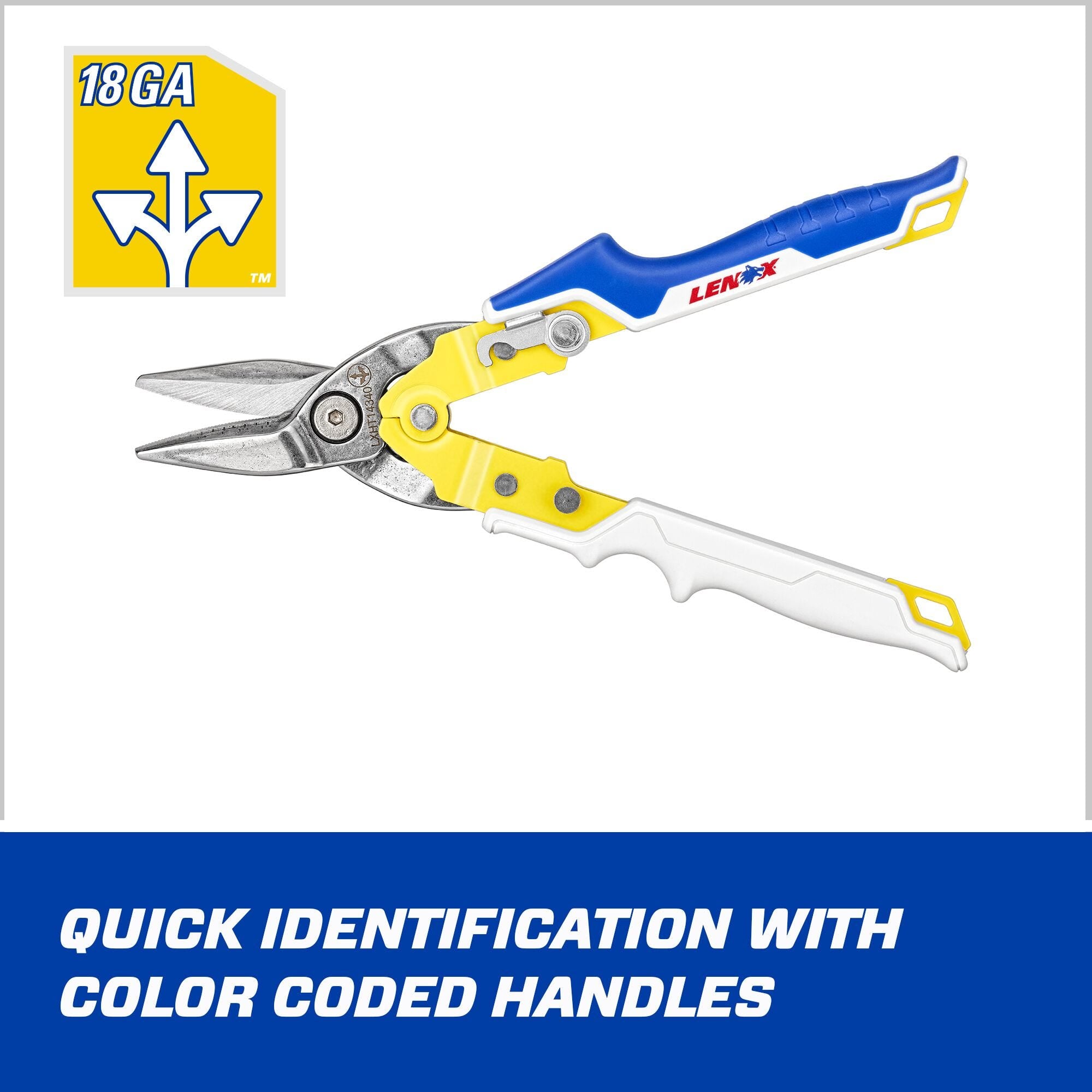 Lenox LXHT14340 Straight Aviation Snips