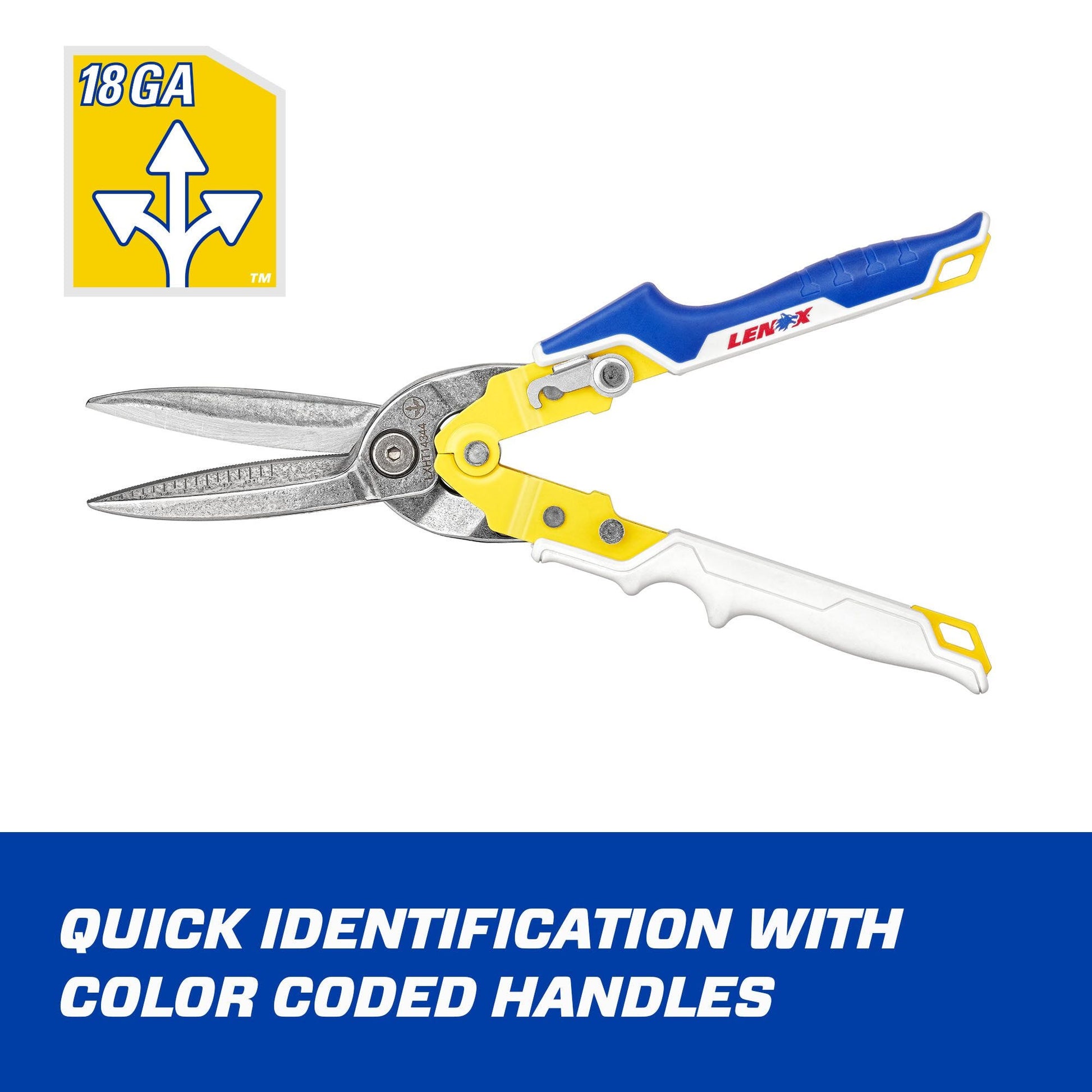 Lenox LXHT14344 Long Straight Aviation Snips