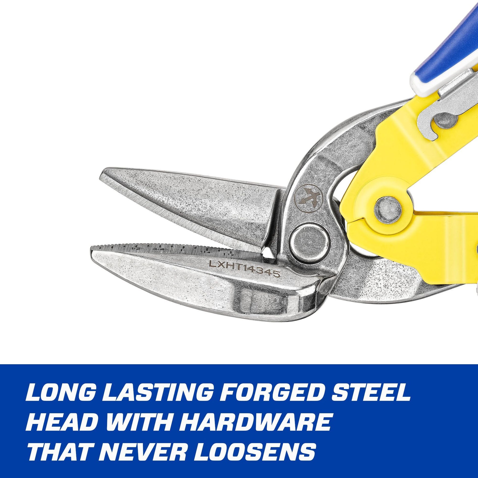Lenox LXHT14345 Offset Straight Aviation Snips
