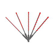 Diablo DMARG1230-S5 SPEEDemon Red Granite PLUS Carbide-Tipped Hammer Drill Bit Set, 5-Piece