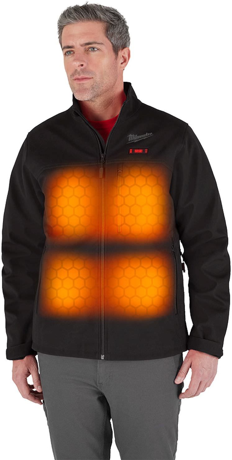 Milwaukee M100 M12 Heated TOUGHSHELL Jacket w/ HEXON Technology