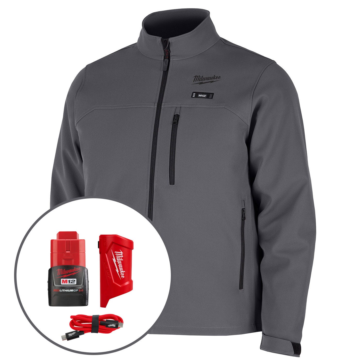 Milwaukee M100 M12 Heated TOUGHSHELL Jacket w/ HEXON Technology