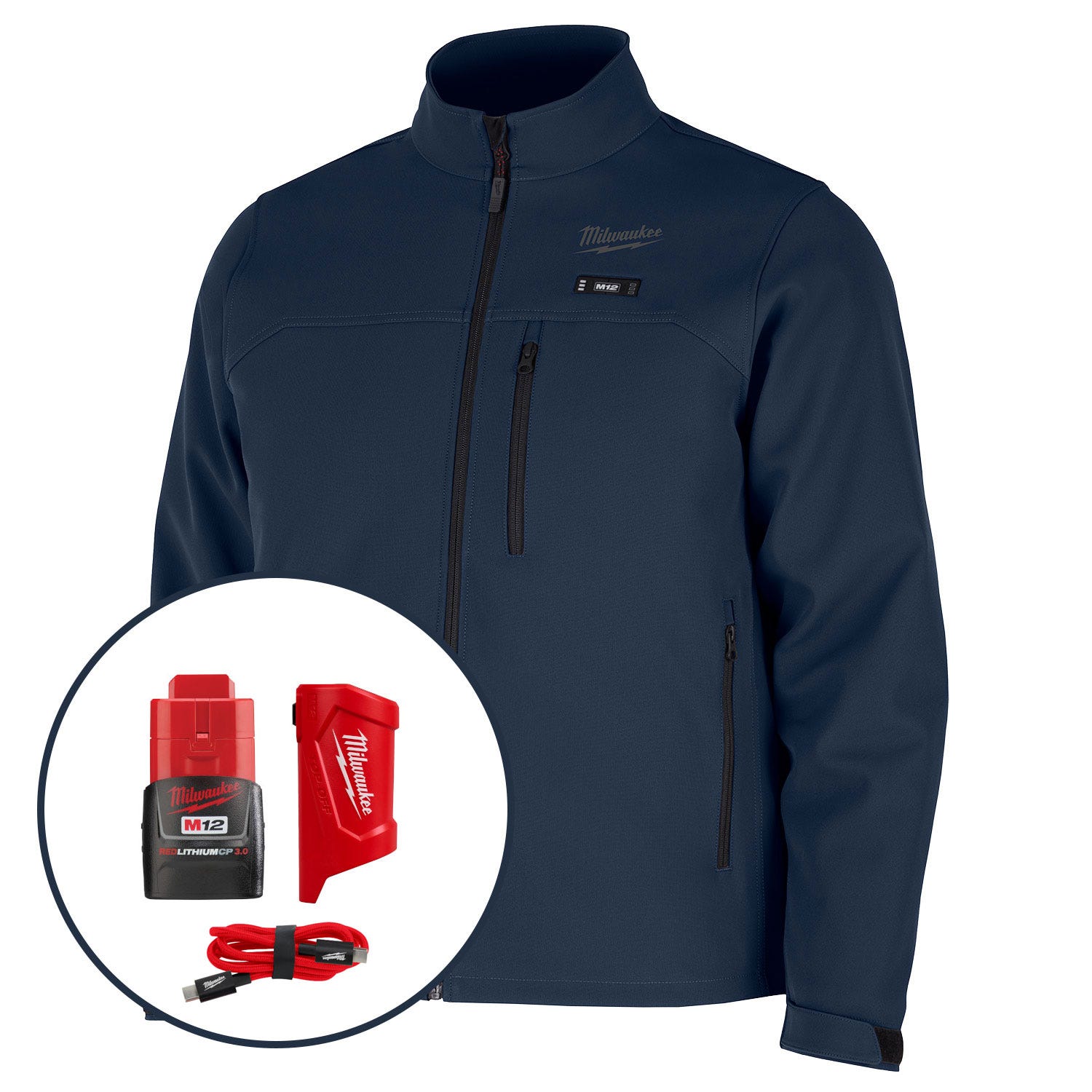 Milwaukee M100 M12 Heated TOUGHSHELL Jacket w/ HEXON Technology