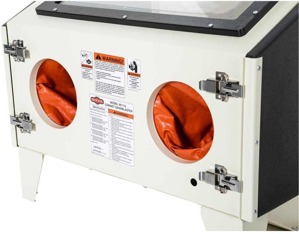 Shop Fox M1114 Benchtop Sandblast Cabinet – Tool Nut