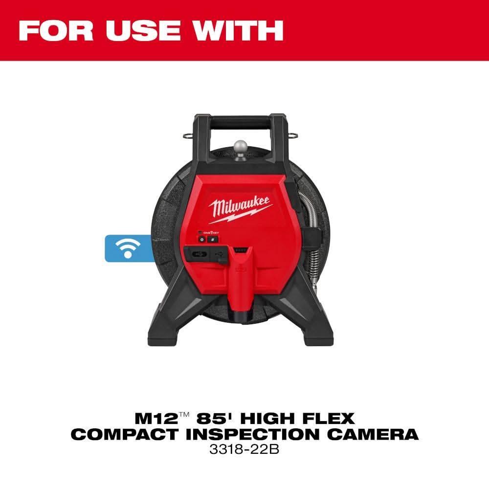 Milwaukee 48-53-3322 20mm Replacement Camera Head Kit for M12 85' High Flex Compact Inspection Camera