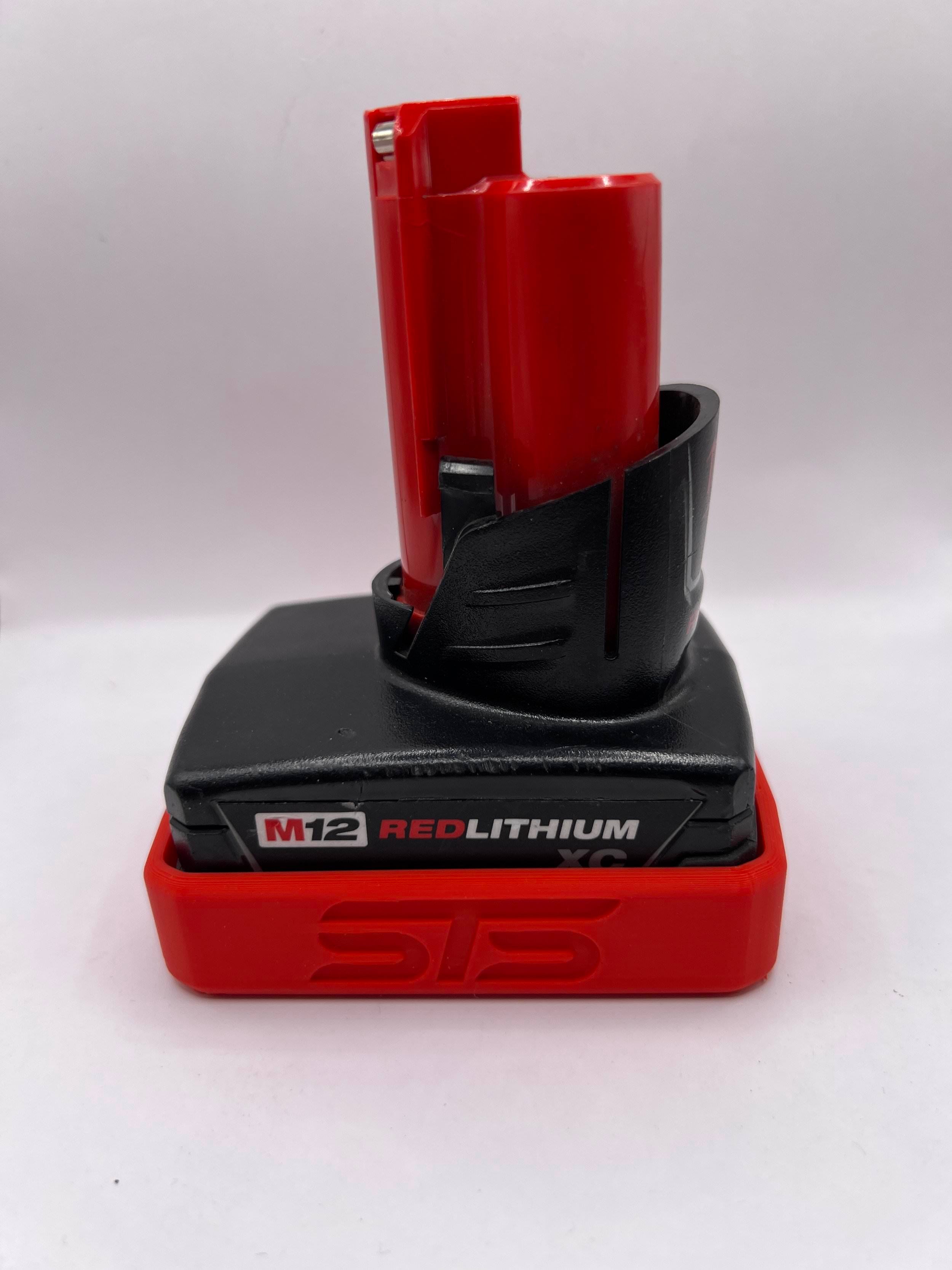 STS Auto Design MW12H5 Milwaukee M12 Hi-Output 5.0Ah Magnetic Battery Cover