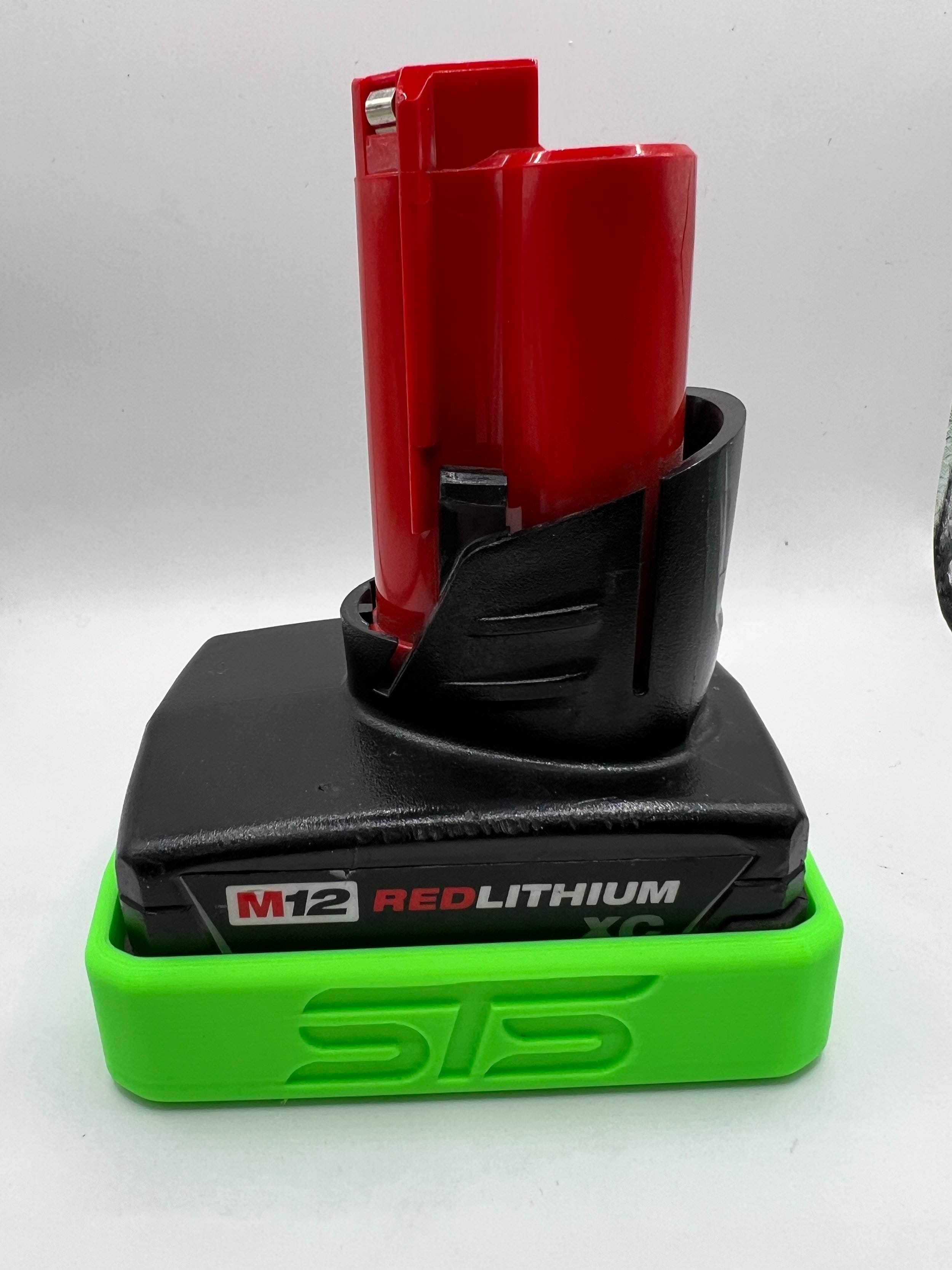 STS Auto Design MW12H5 Milwaukee M12 Hi-Output 5.0Ah Magnetic Battery Cover