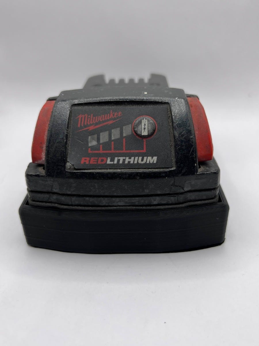 STS Auto Design MW1820 Milwaukee M18 2.0Ah Heavy-Duty Magnetic Battery Cover