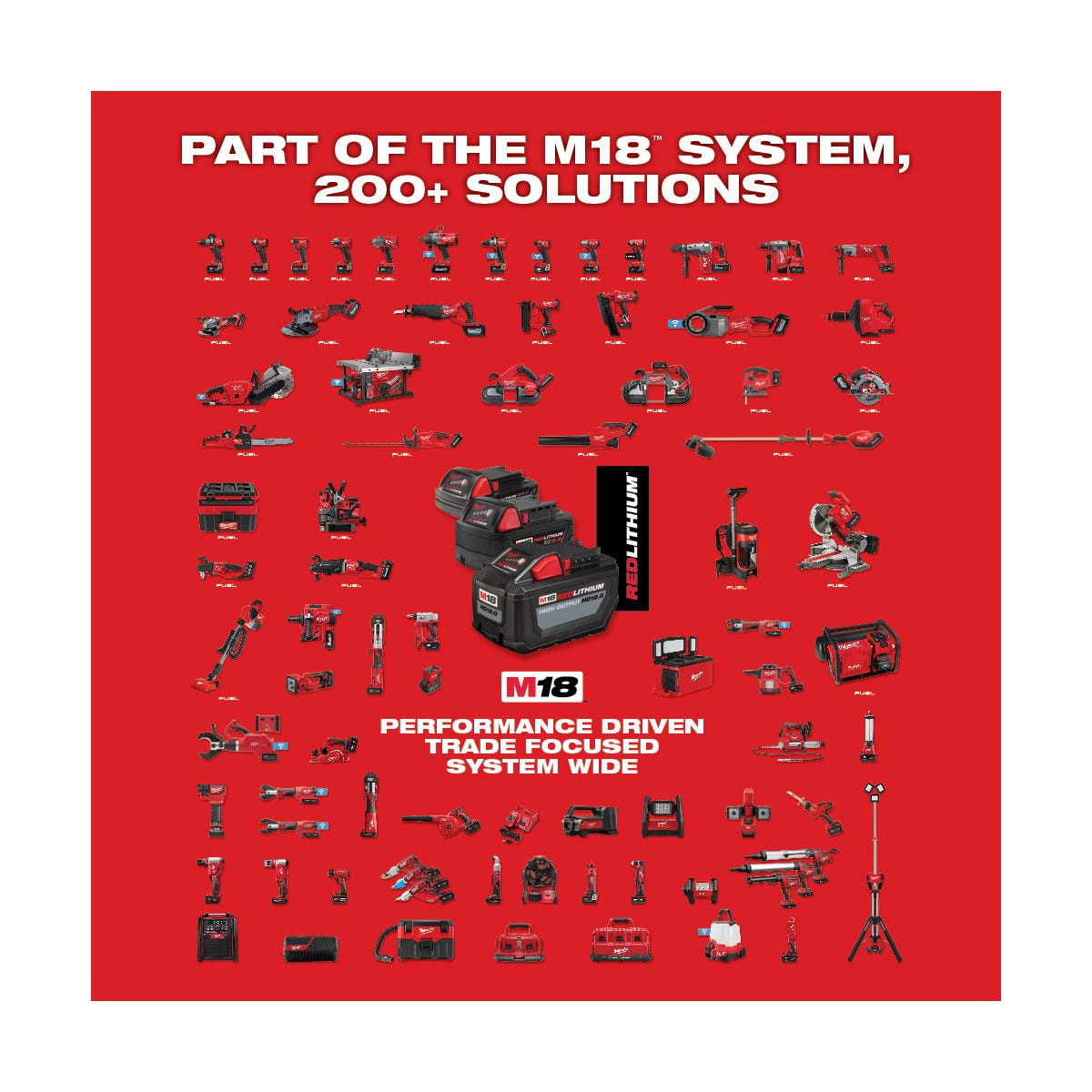 Milwaukee 2911-21 M18 FUEL 8-ft Concrete Pencil Vibrator Kit