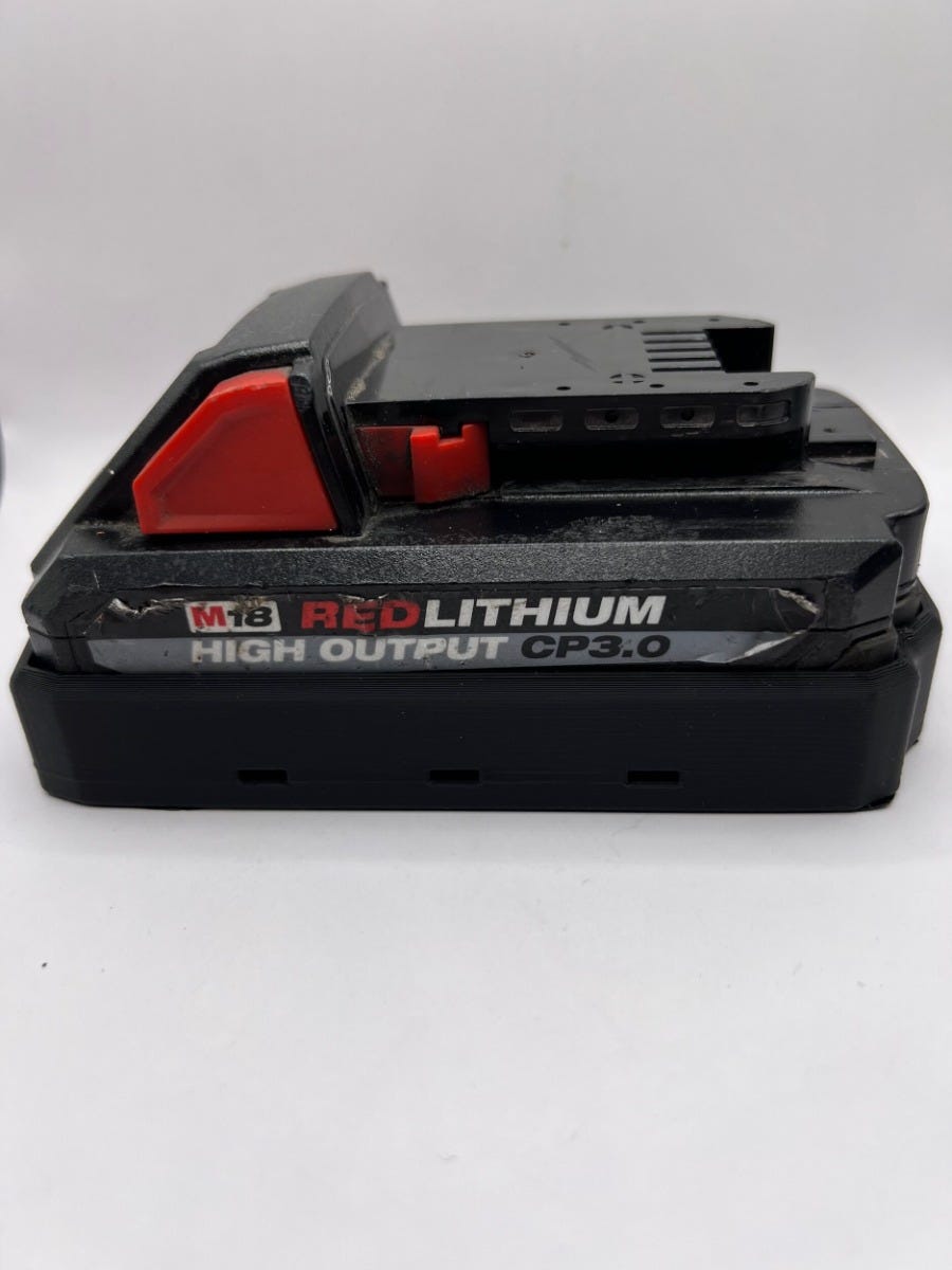 STS Auto Design MW1830HO Milwaukee M18 Hi-Output 3.0Ah Magnetic Battery Cover