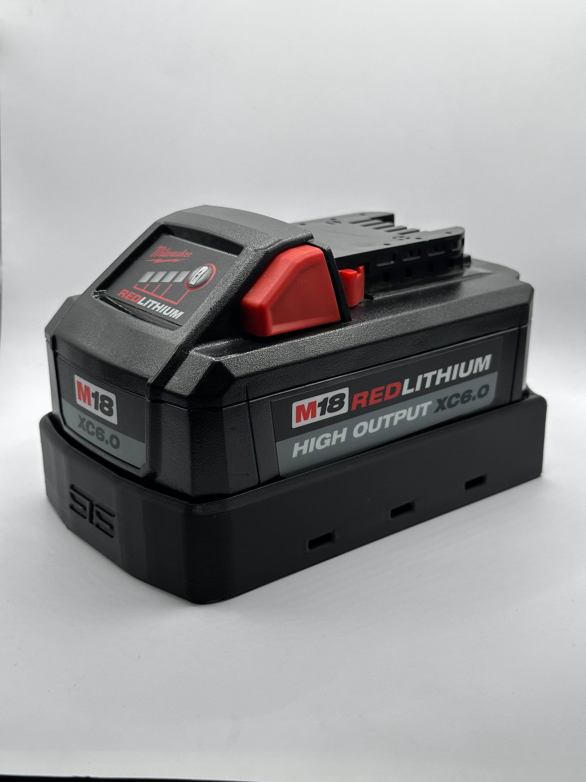 STS Auto Design M18H6 Milwaukee M18 Hi-Output 6.0Ah/8.0Ah Magnetic Battery Cover