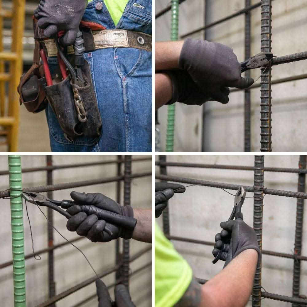 Klein Tools M200ST Comfort Grip Kit for Slim-Head Ironworker's Pliers, 2-Pack
