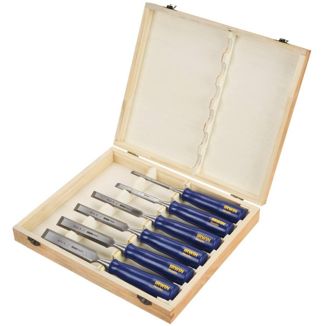 Irwin M444SB6N Marples Woodworking Chisel 6-Piece Set