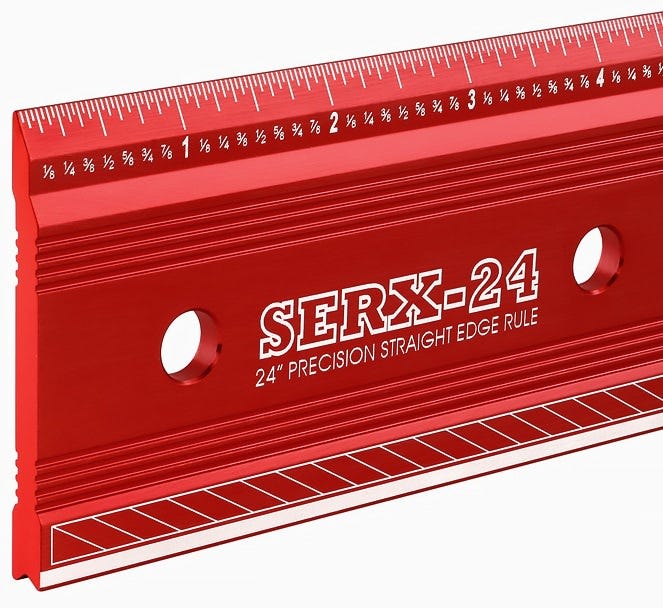 Woodpeckers SERXL-24 Straight Edge Rule