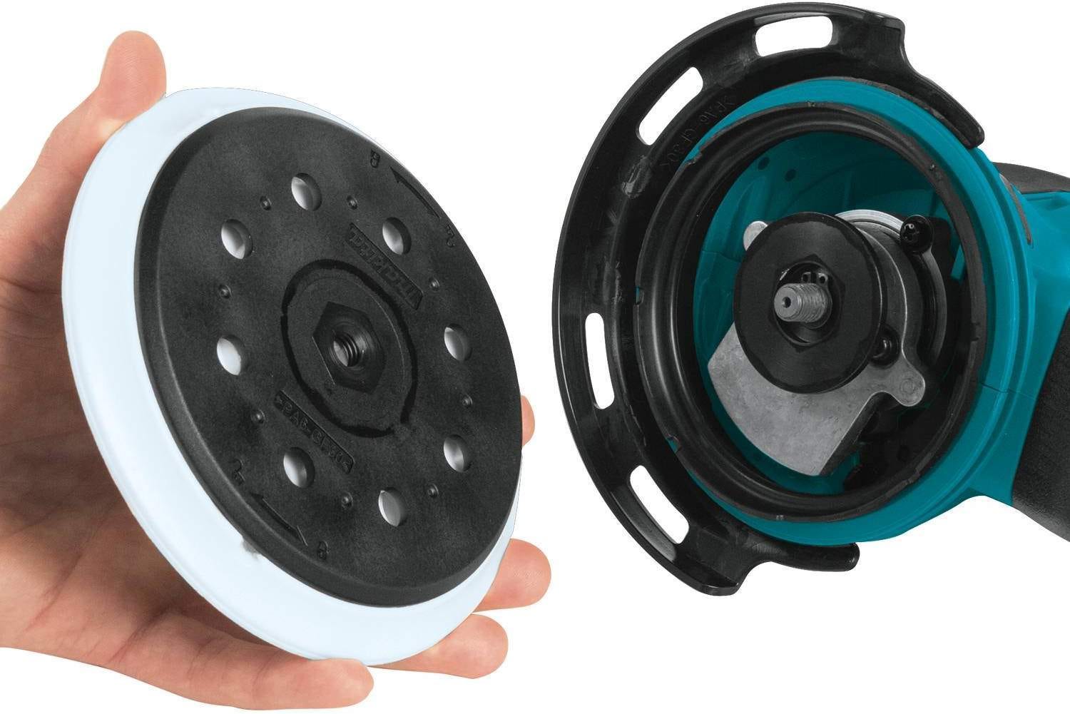 Makita 197314-7 6" Round Sanding Backing Pad, Hook & Loop, Soft