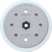 Makita 197316-3 6" Round Sanding Backing Pad, Hook & Loop, Super Soft