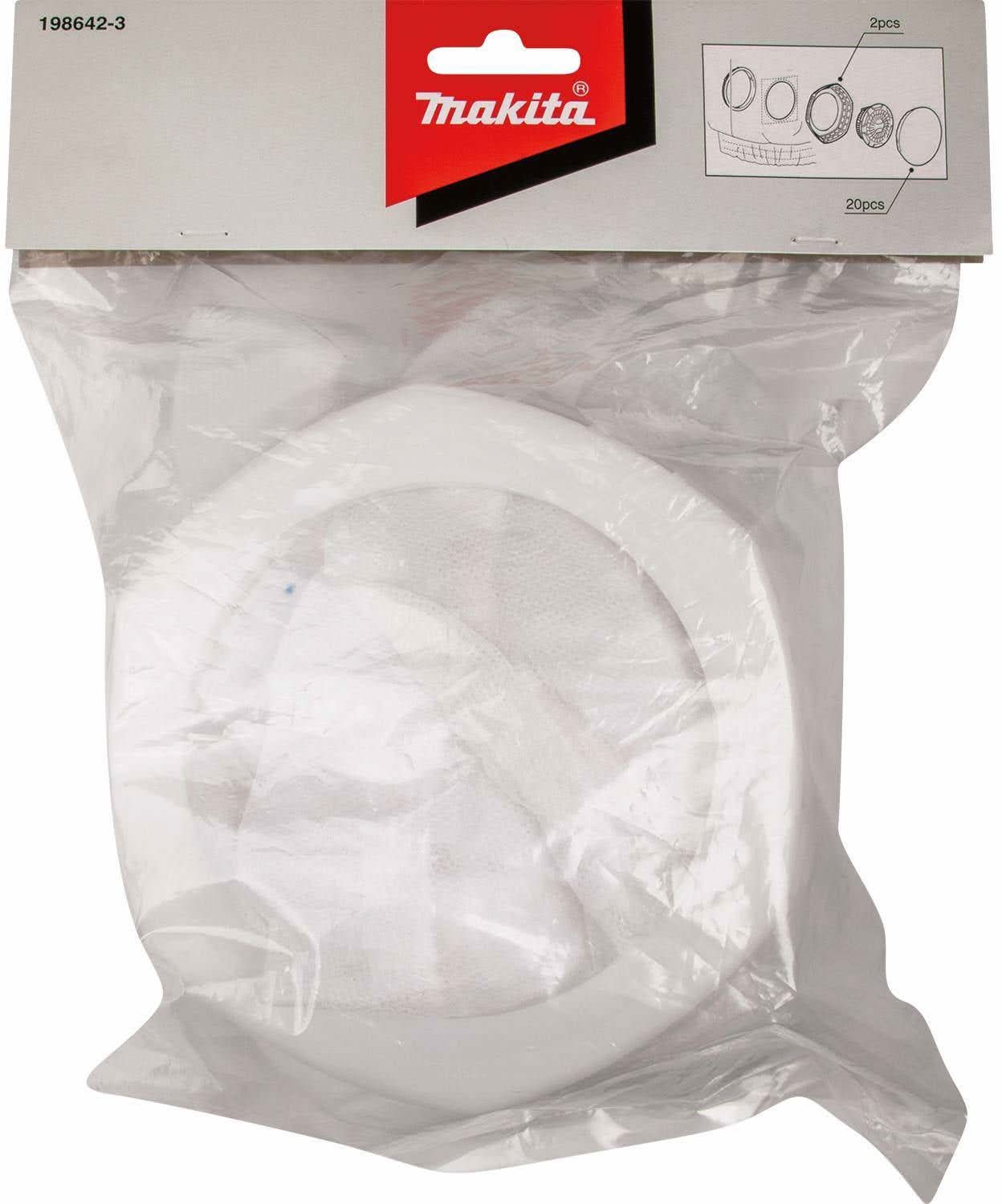 Makita 198642-3 Fan Jacket Filter and Frame Assembly