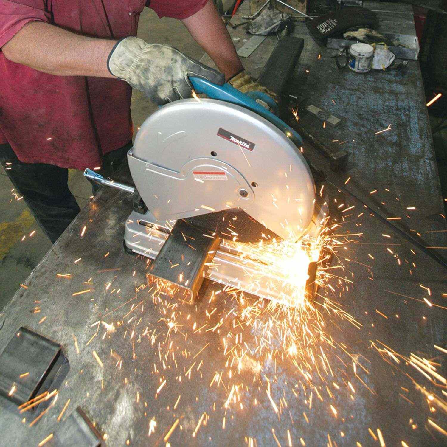 Makita 2414DB 14'' Cut-Off Saw, with AC/DC Switch