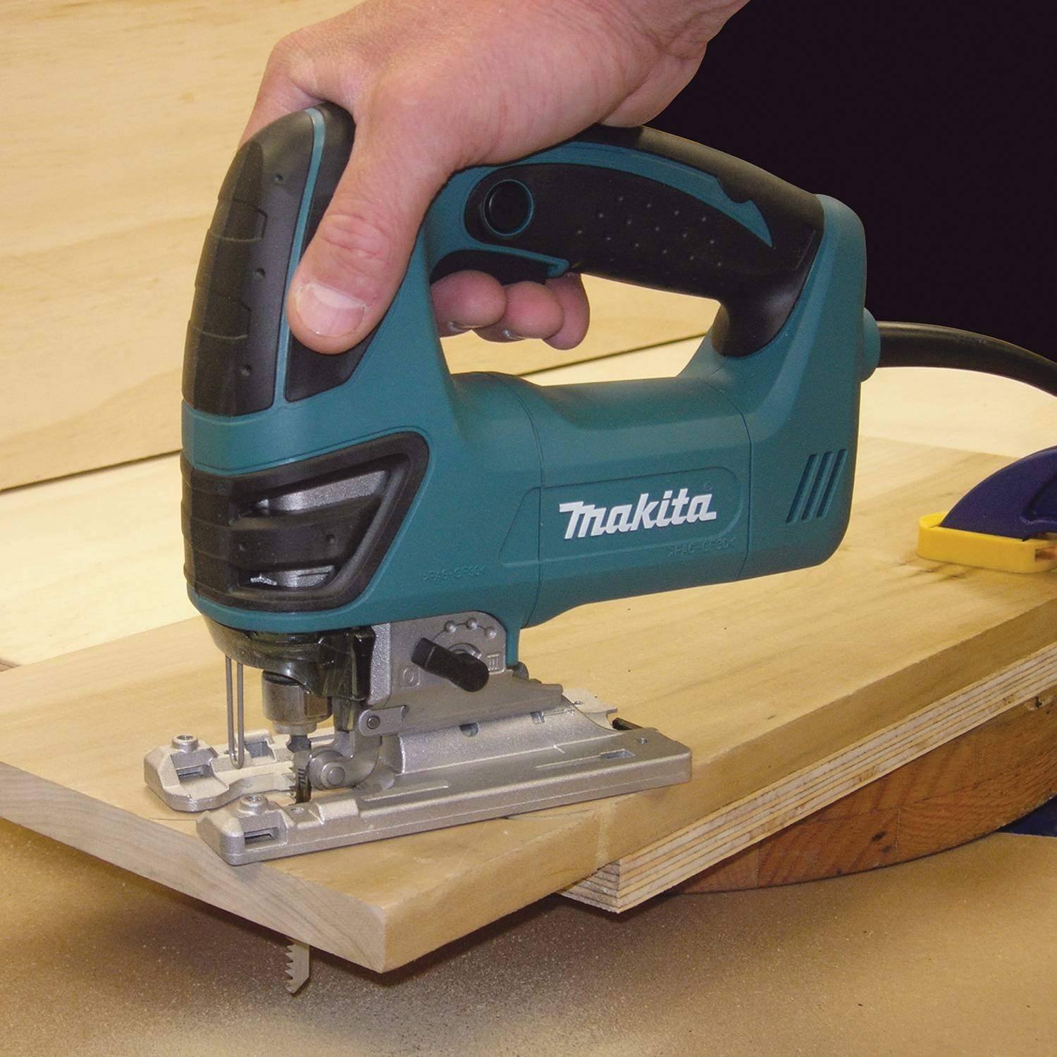 Makita 4350FCT Top Handle Jig Saw, with "Tool-less" Blade Change