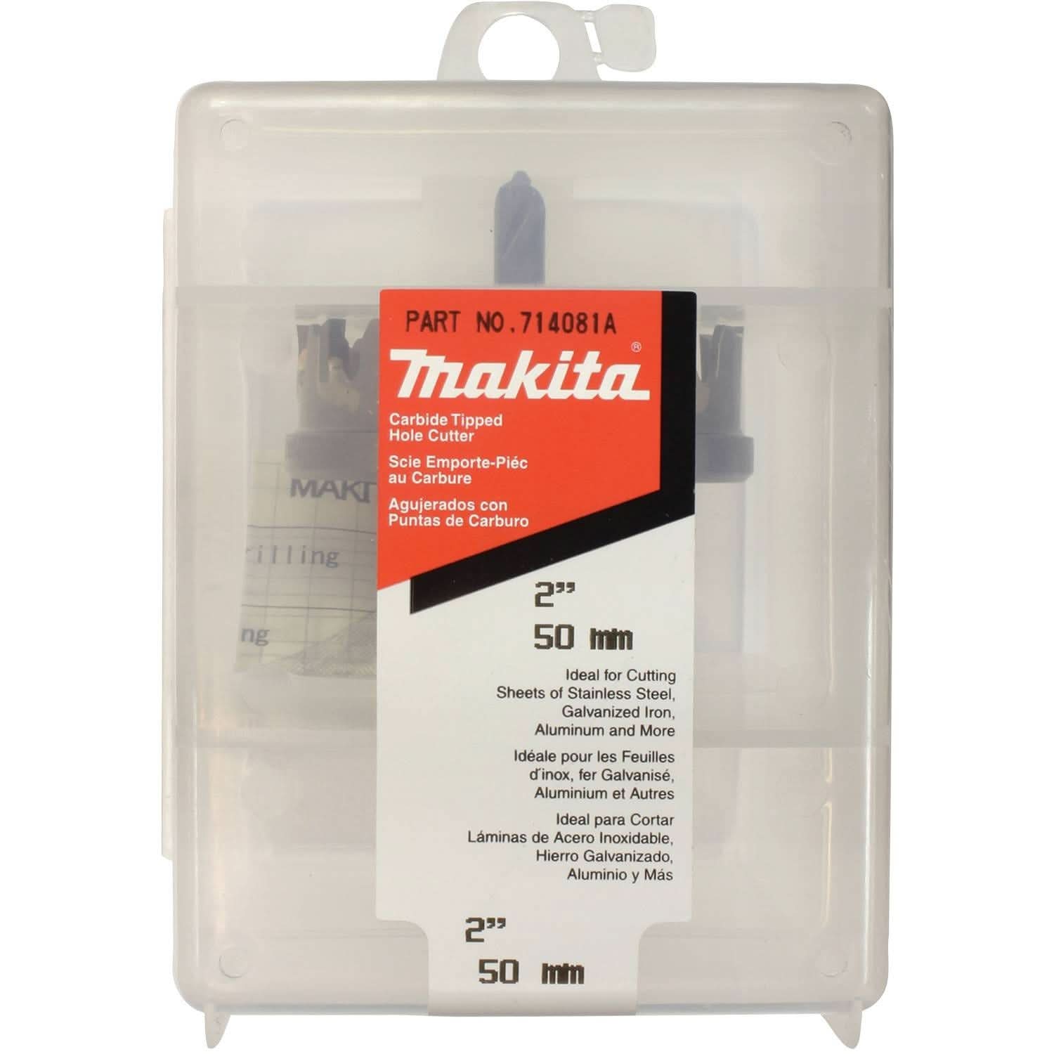 Makita 714081-A 2" Carbide-Tipped Hole Saw