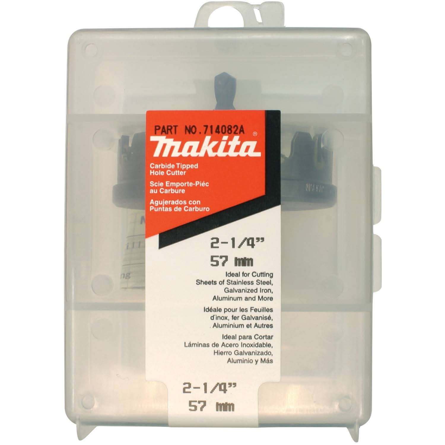 Makita 714082-A 2-1/4" Carbide-Tipped Hole Saw
