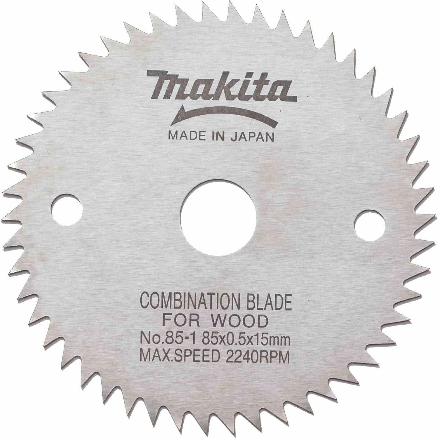 Makita 721003-8 3-3/8" 50T Steel Circular Saw Blade, General Purpose