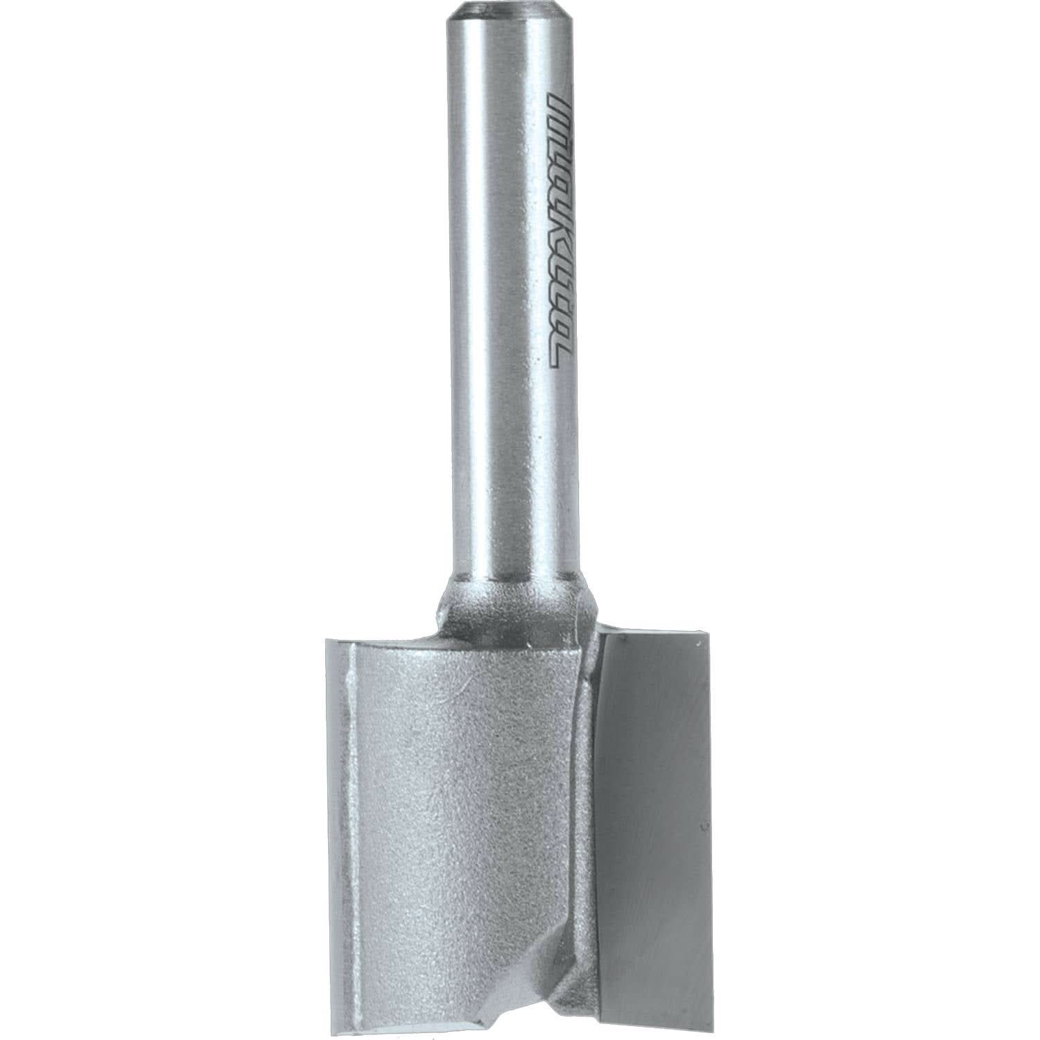 Makita 733004-4A 5/8" Straight, 2 Flute, C.T. Router Bit, 1/4" Shank, 3/4" Cut