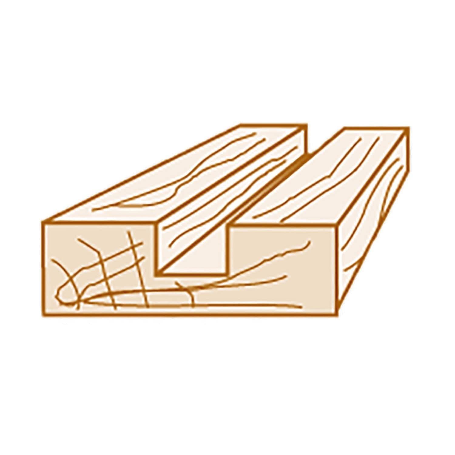 Makita 733004-6A Router Bit 3/4" Straight 2 Flute, 3/4" Cut, 1/4" SH, C.T