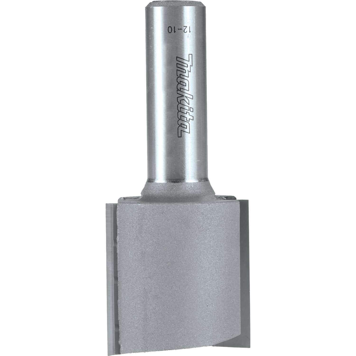Makita 733006-8A 1" Straight, 2 Flute, C.T. Router Bit, 1/2" Shank, 1-1/4" Cut