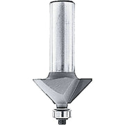 Makita 733124-4A Router Bit 45º Chamfer, 5/8" Length, 2 Flute, 1/4" SH, C.T.