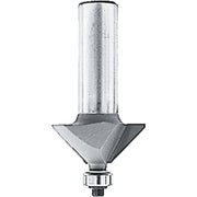 Makita 733288-A Router Bit 22.5 Degree Chamfer 7/8" Length, 2 Flute, 1/2" SH, C.T.