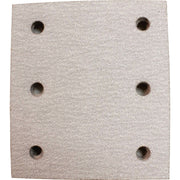 Makita 742529-7 4" x 4-1/2" Abrasive Paper, Hook & Loop, 60 Grit, 5/pk