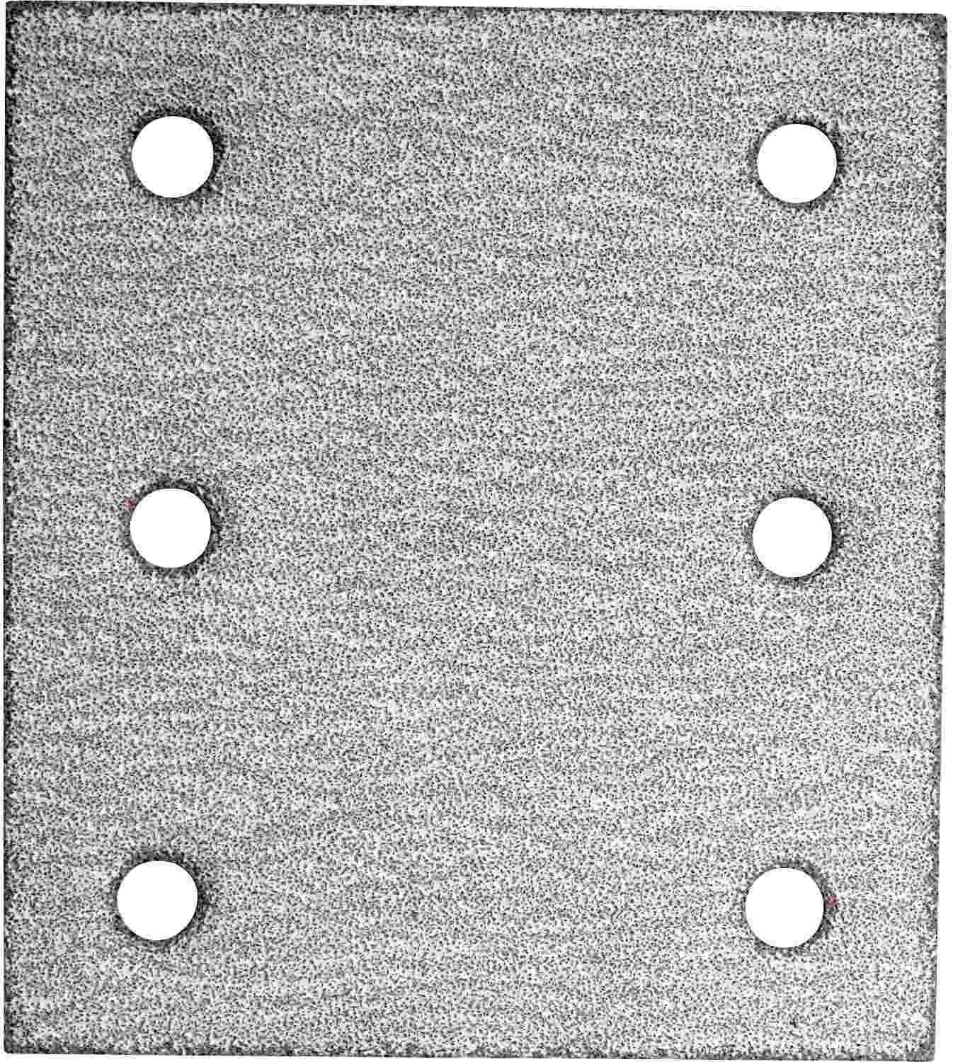 Makita 742529-7-A 4" x 4-1/2" Abrasive Paper, Hook & Loop, 6/pk Assortment