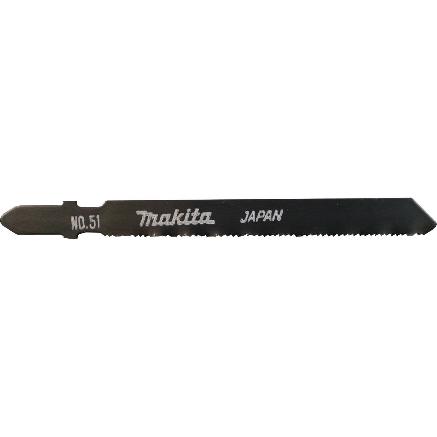 Makita 792428-3 Jig Saw Blade, T Shank, HSS 3-1/2" x 24TPI, 5/pk