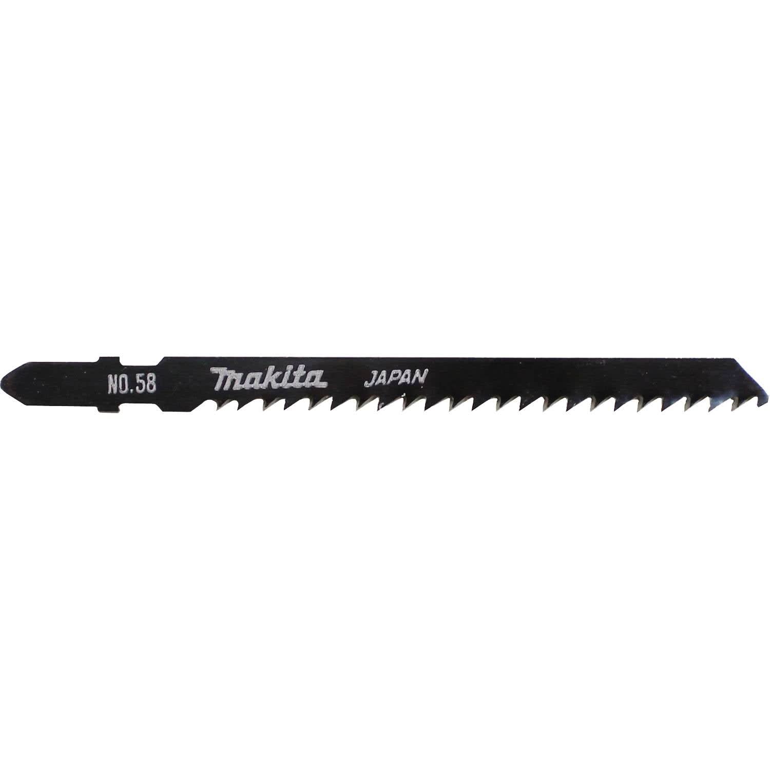 Makita 792429-1 Jig Saw Blade, T Shank, HCS, 4-1/8" x 8TPI, 5/pk