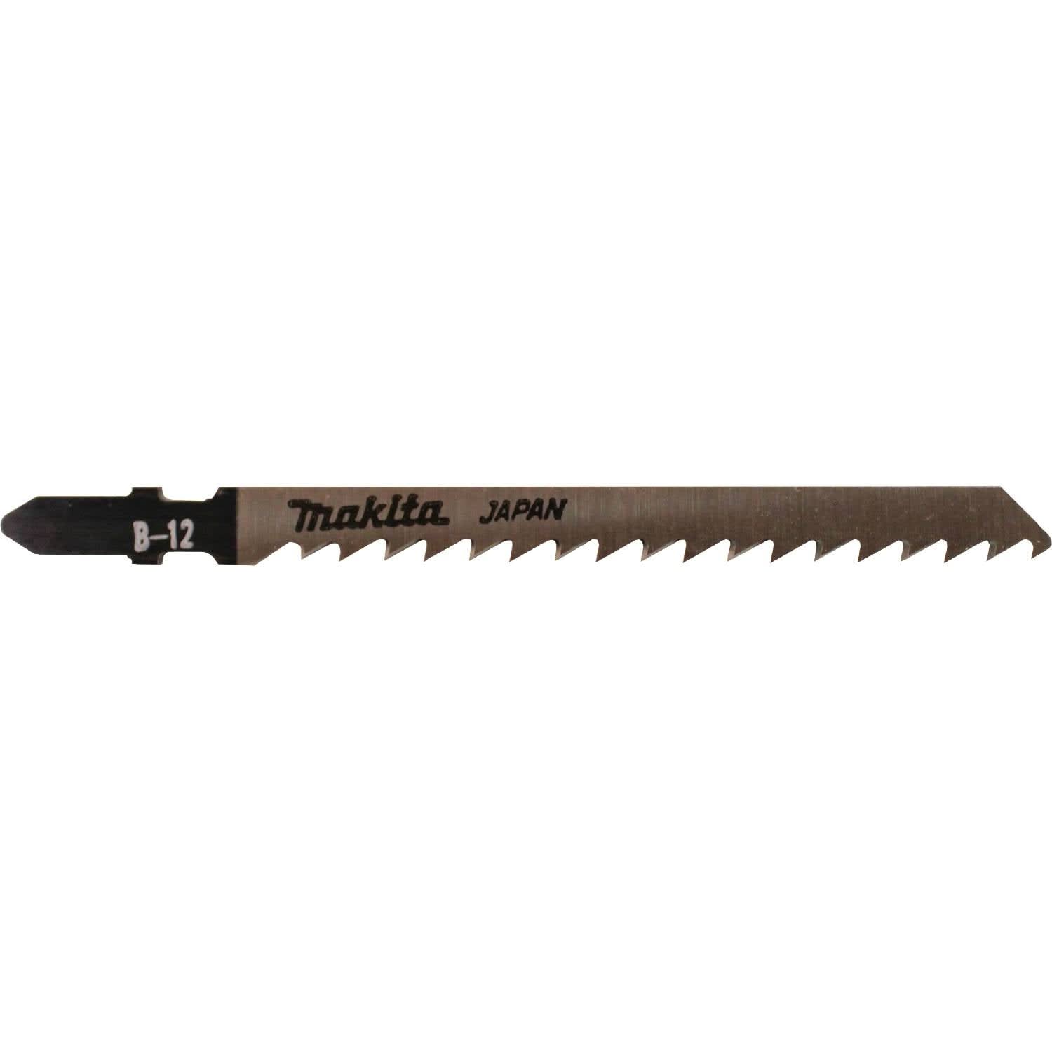 Makita 792464-9 Jig Saw Blade, T Shank, HCS, 4-1/8" x 6TPI, 5/pk