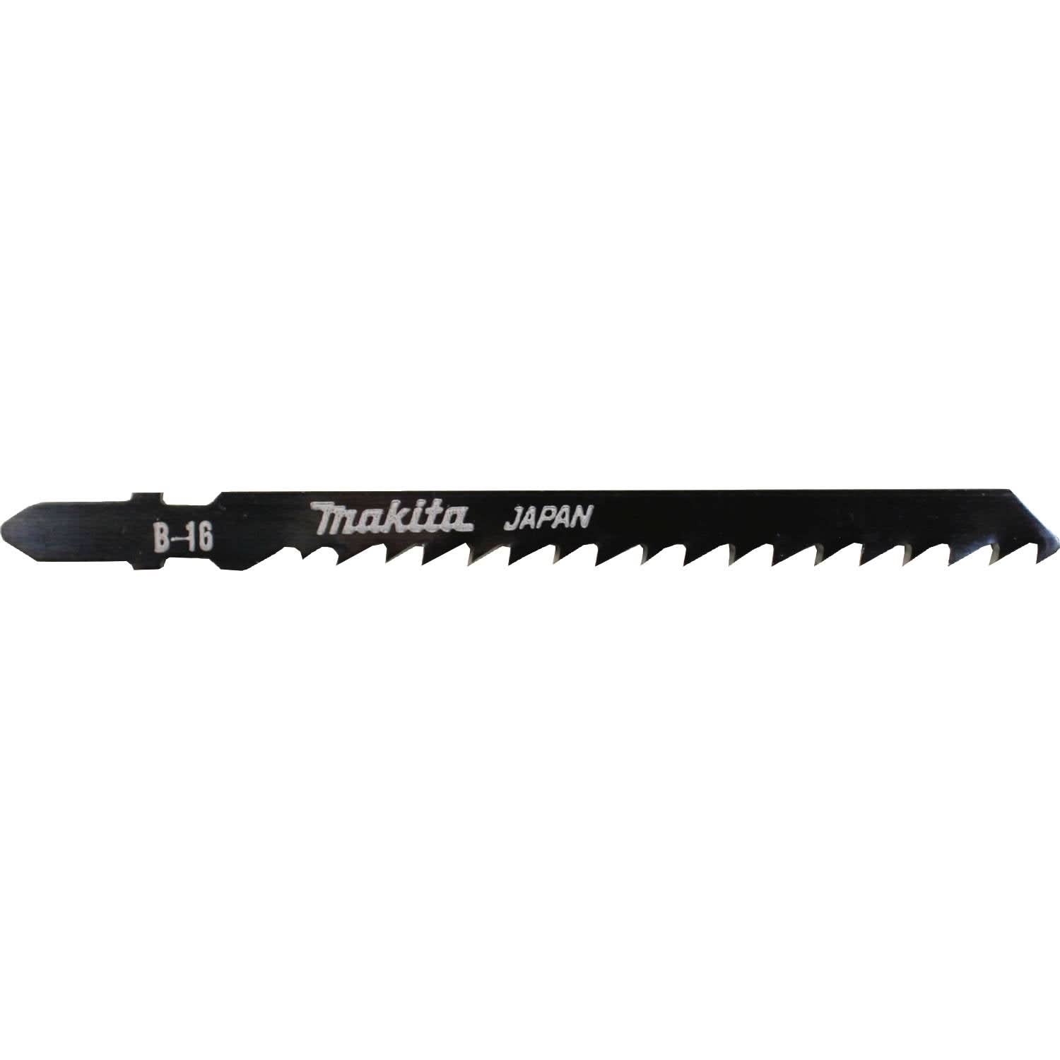 Makita 792468-1 Jig Saw Blade, T Shank, HCS, 4-1/8" x 16TPI, 5/pk