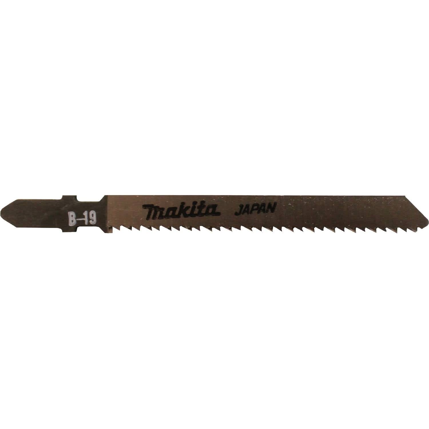 Makita 792471-2 Jig Saw Blade, T Shank, HSS, 3-1/2" x 12TPI, 5/pk