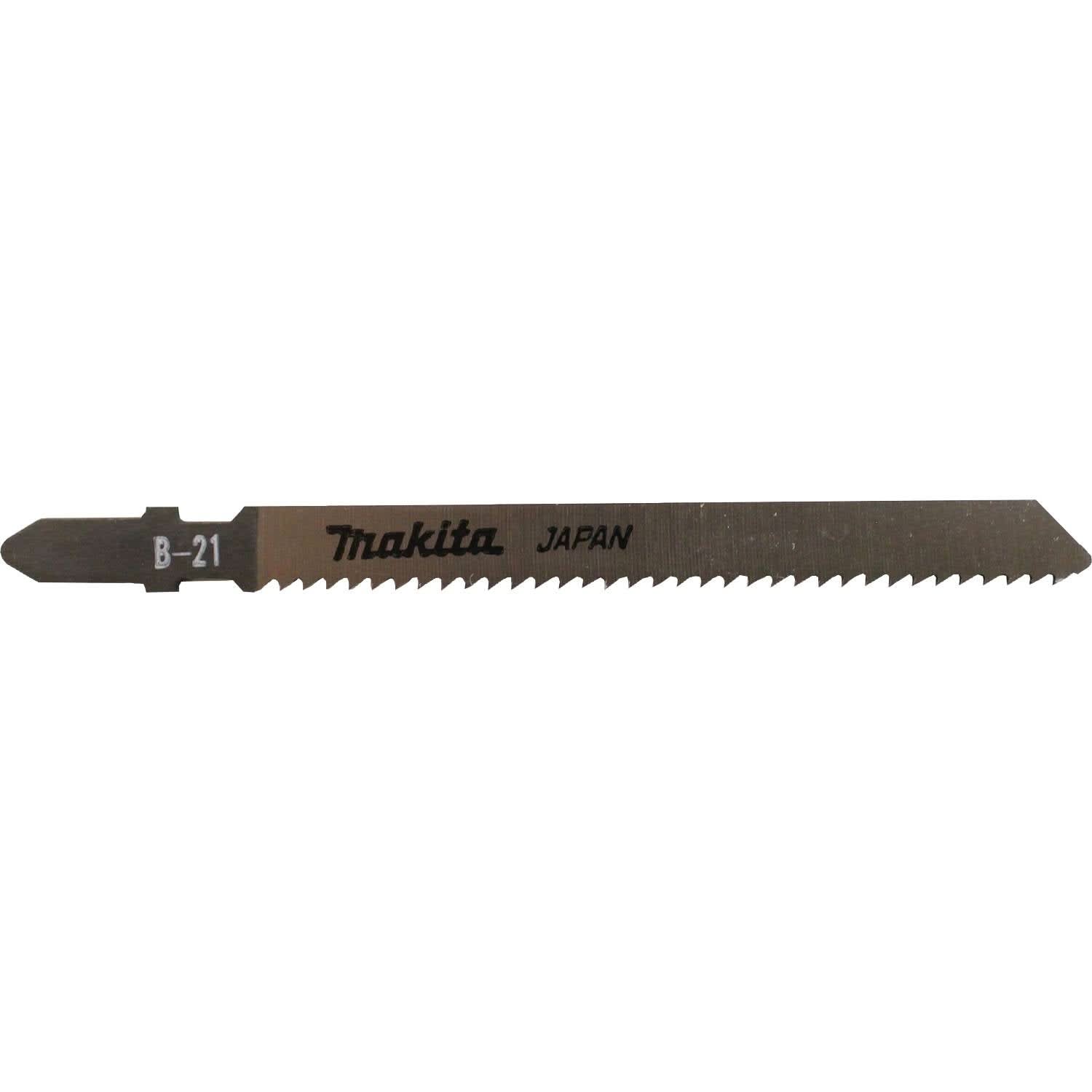 Makita 792472-0 Jig Saw Blade, T Shank, HSS, 3-7/8" x 12TPI, 5/pk