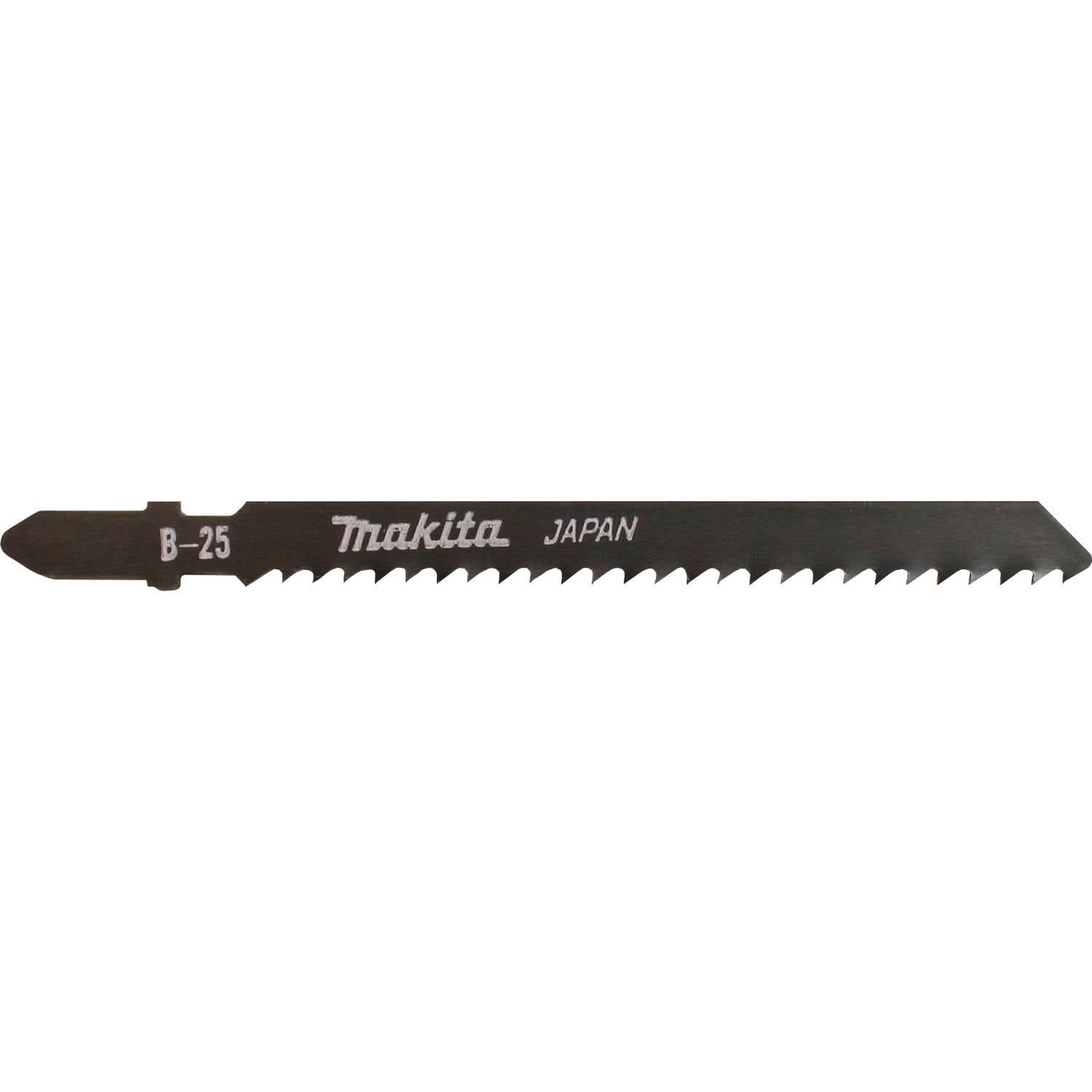 Makita 792476-2 Jig Saw Blade, T Shank, HSS, 3-7/8" x 9TPI, 5/pk