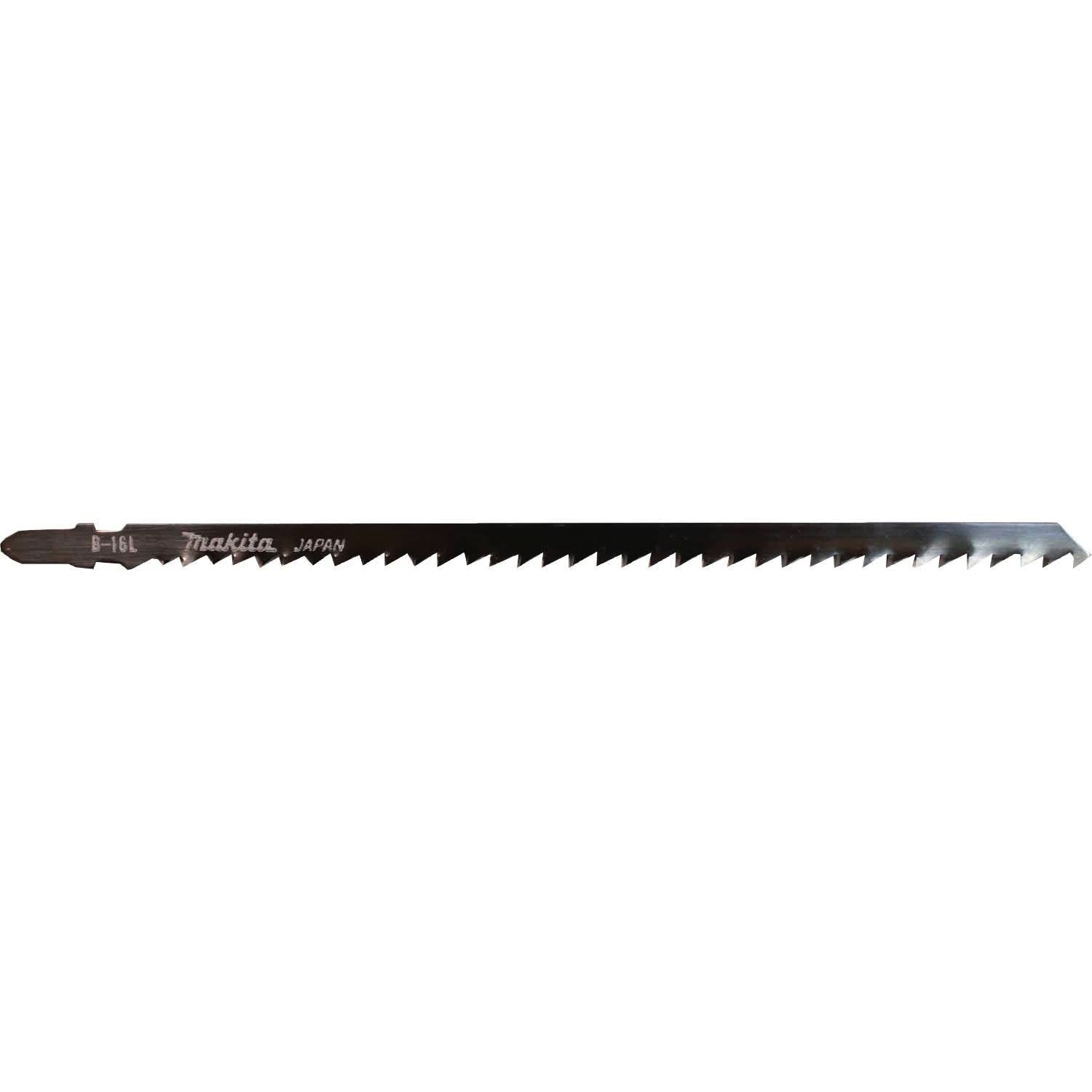 Makita 792730-4 Jig Saw Blade, T Shank, HCS, 7-1/8" x 6TPI, 5/pk