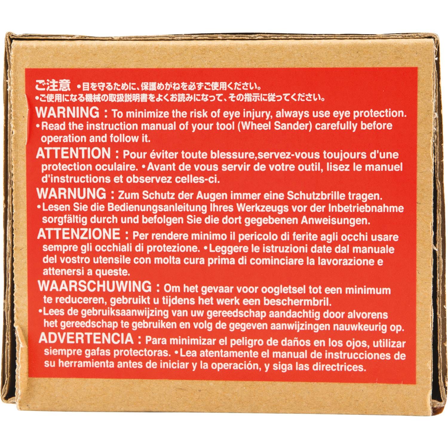 Makita 794379-6 Nylon Brush Wheel, 100 Grit, Medium