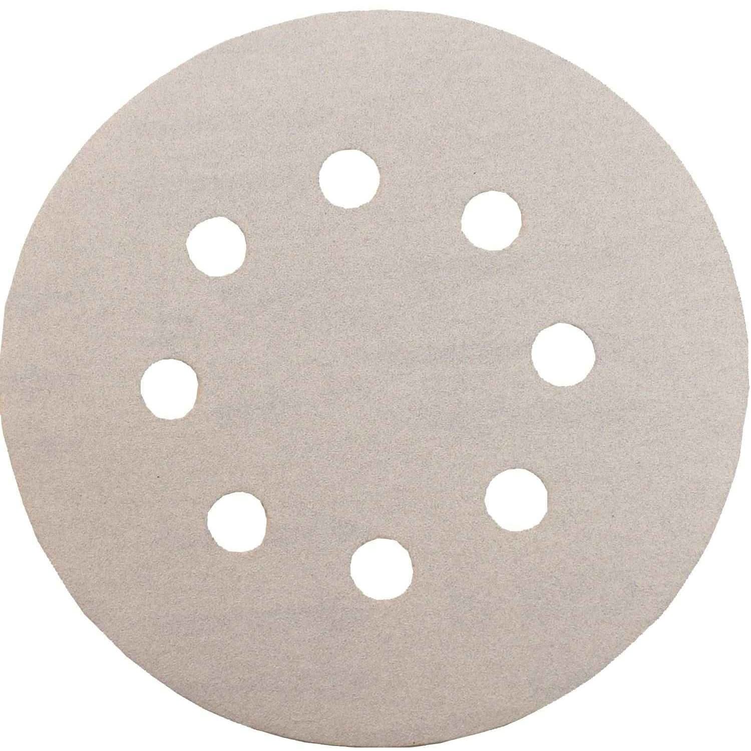 Makita 794522-7-50 5" Round Abrasive Disc, Hook & Loop, 240 Grit, 50/pk