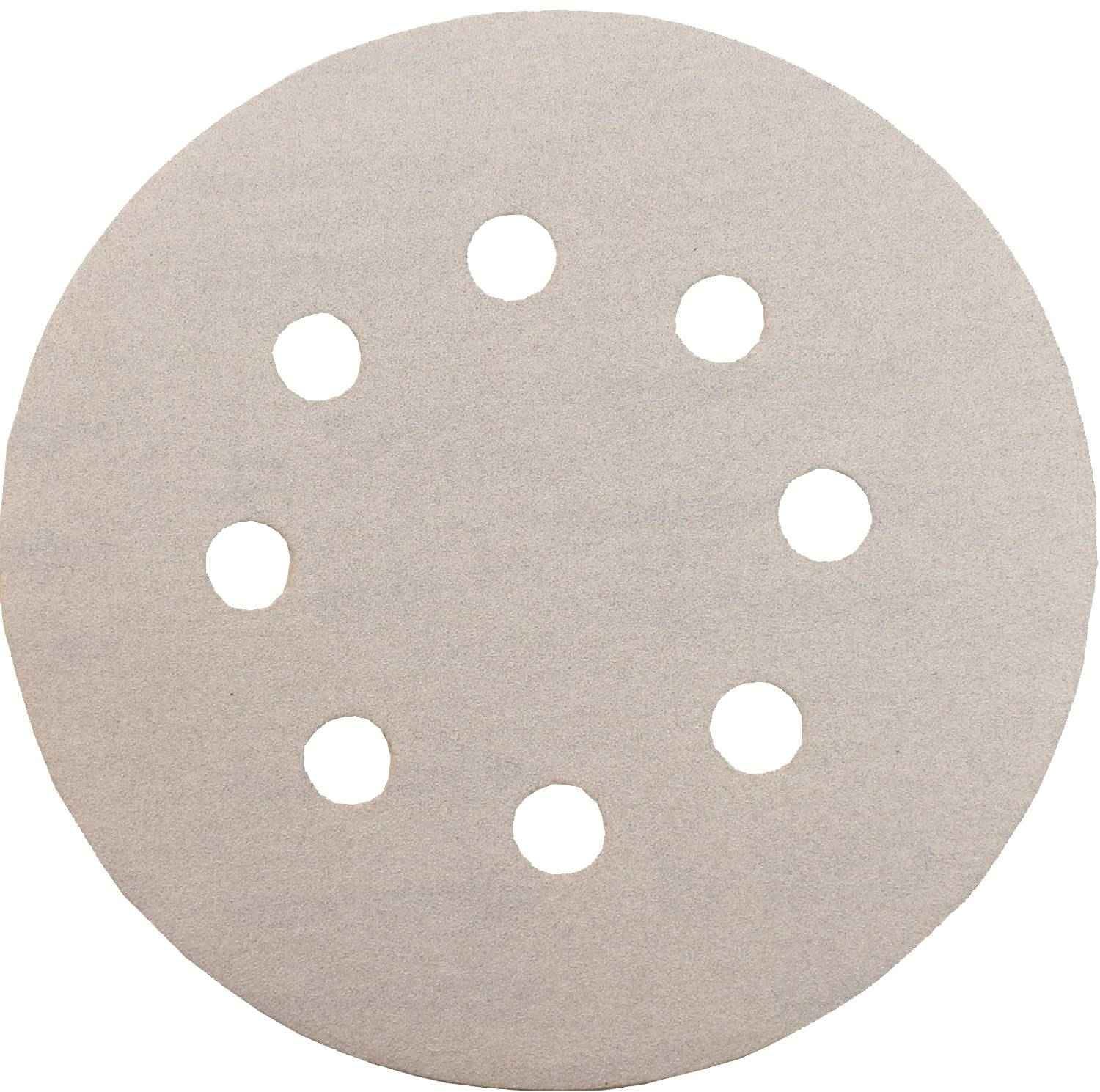 Makita 794522-7 5" Round Abrasive Disc, Hook & Loop, 240 Grit, 5/pk