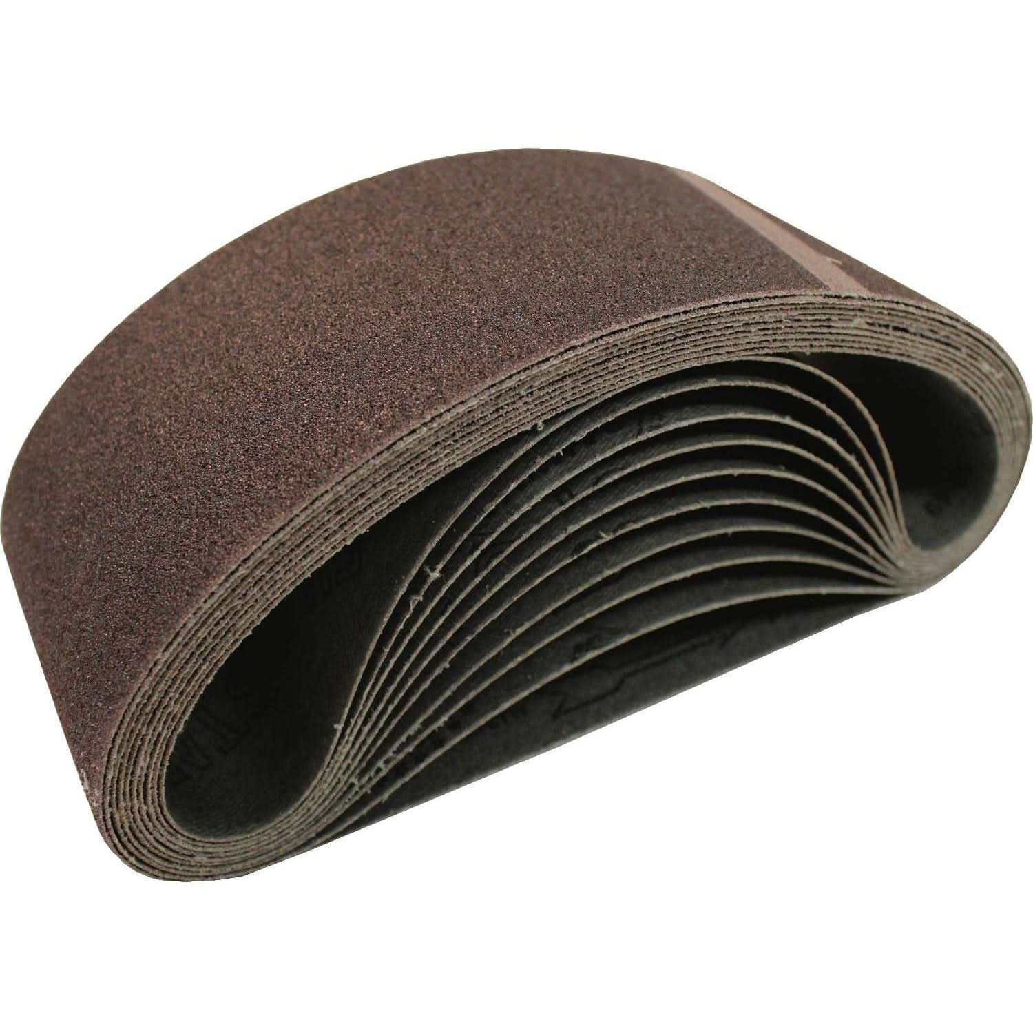 Makita 794553-A 3" x 18" Abrasive Belt, 60 Grit, 10/pk