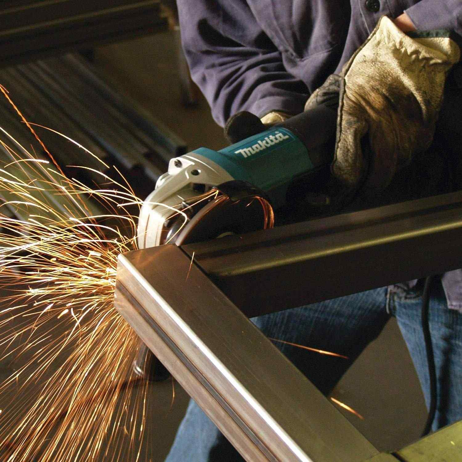 Makita 9564PC 4-1/2" SJS™ High-Power Paddle Switch Angle Grinder