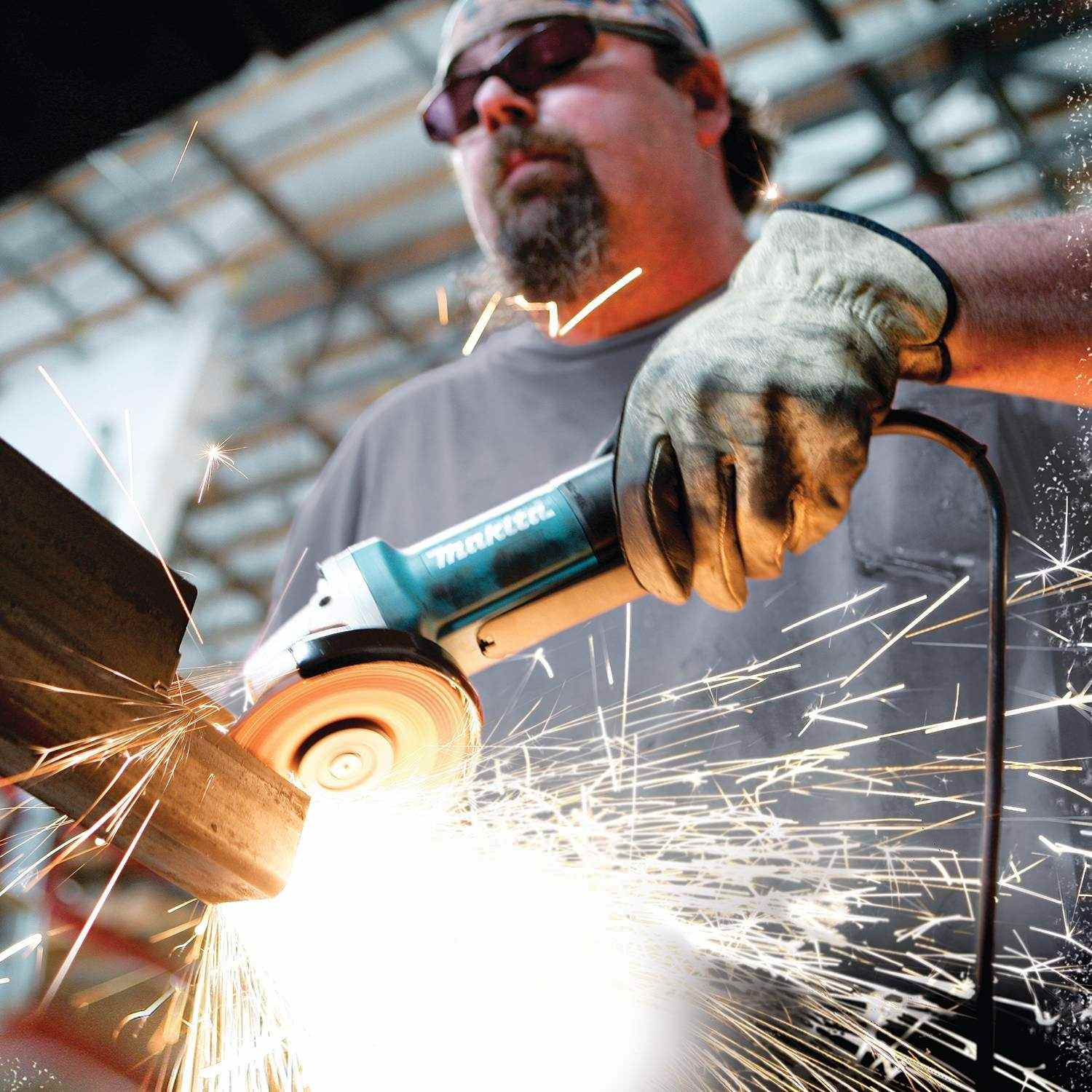 Makita 9565PC 5" SJS™ High-Power Paddle Switch Angle Grinder