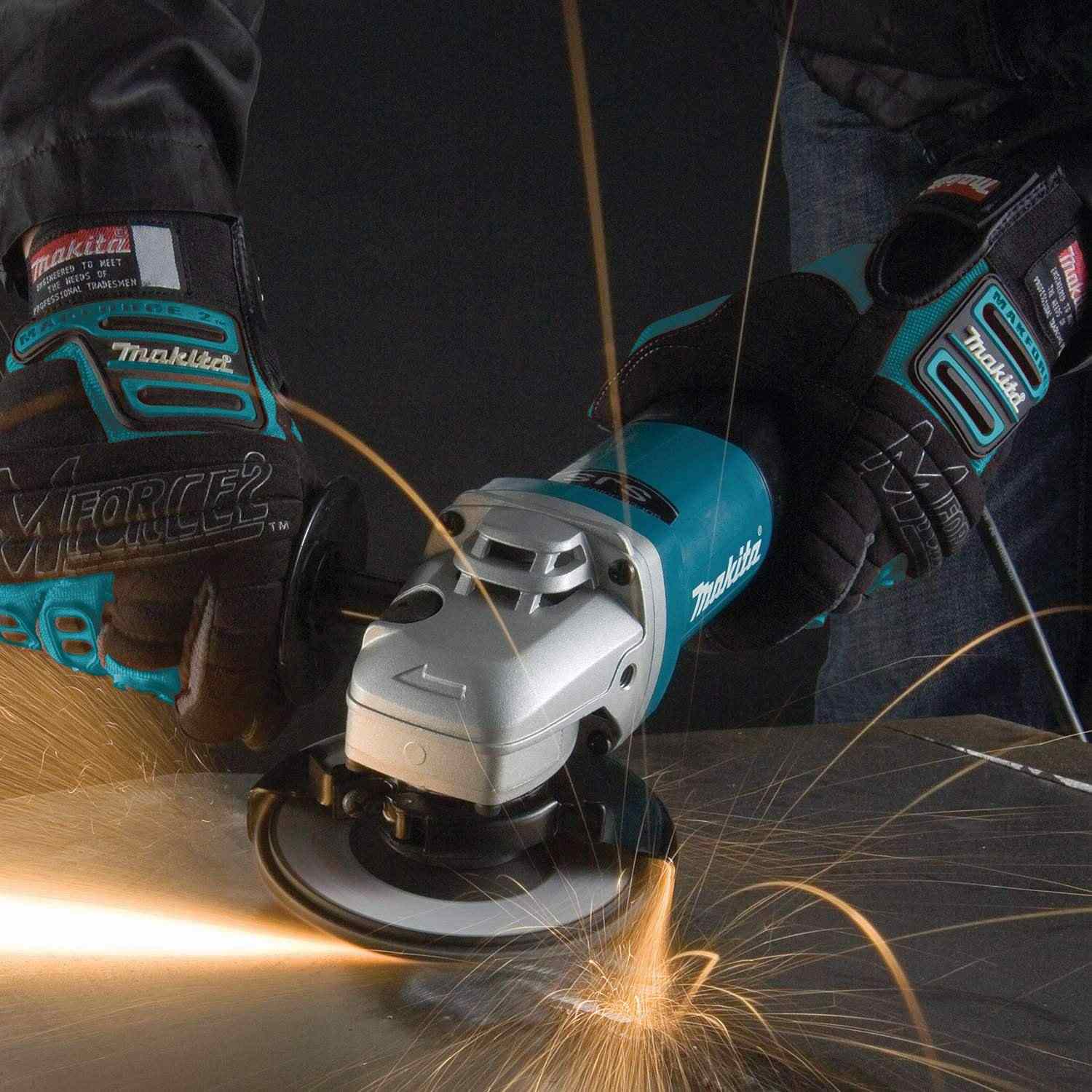 Makita 9565PC 5" SJS™ High-Power Paddle Switch Angle Grinder