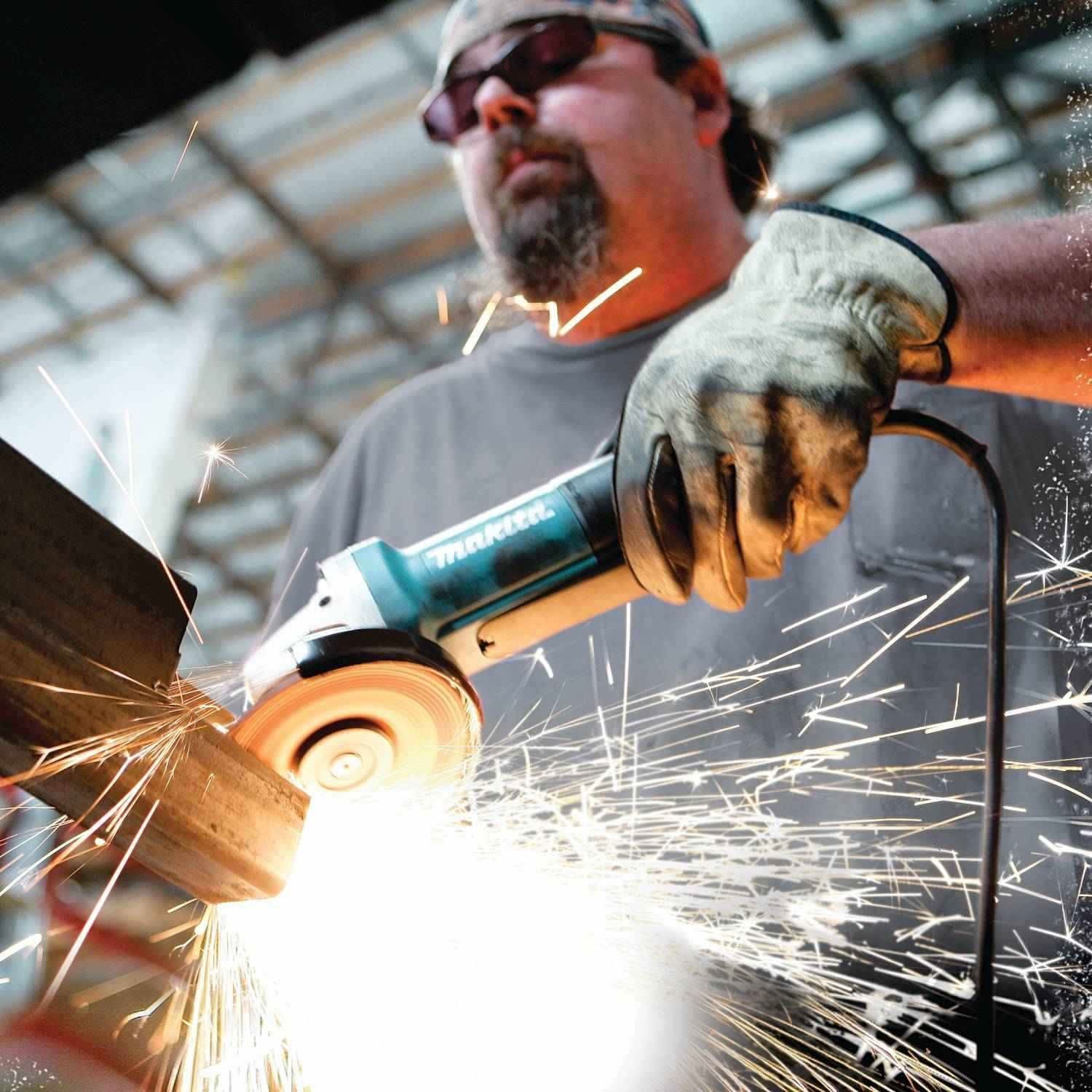 Makita 9565PCV 5" SJS™ High-Power Paddle Switch Angle Grinder