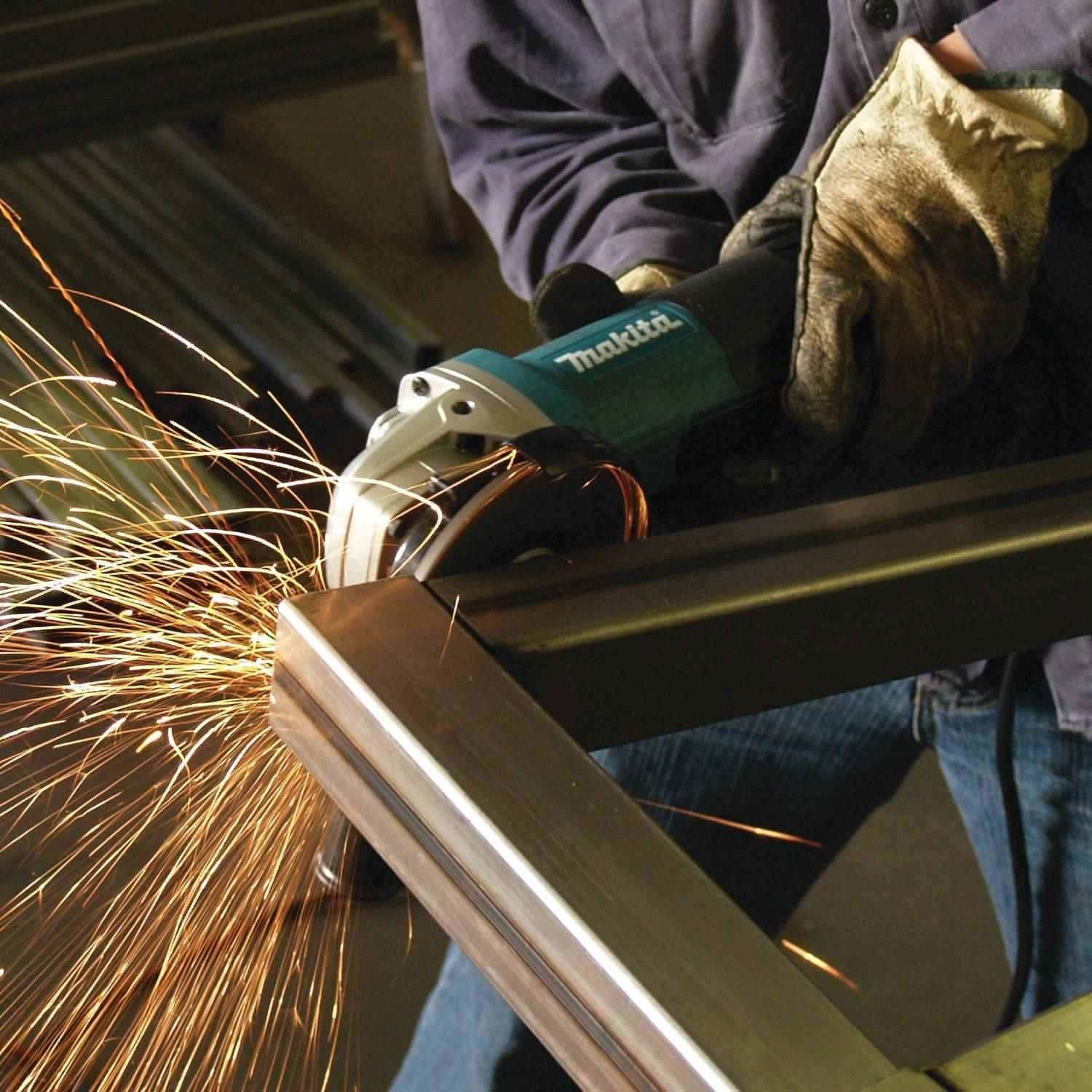 Makita 9565PCV 5" SJS™ High-Power Paddle Switch Angle Grinder